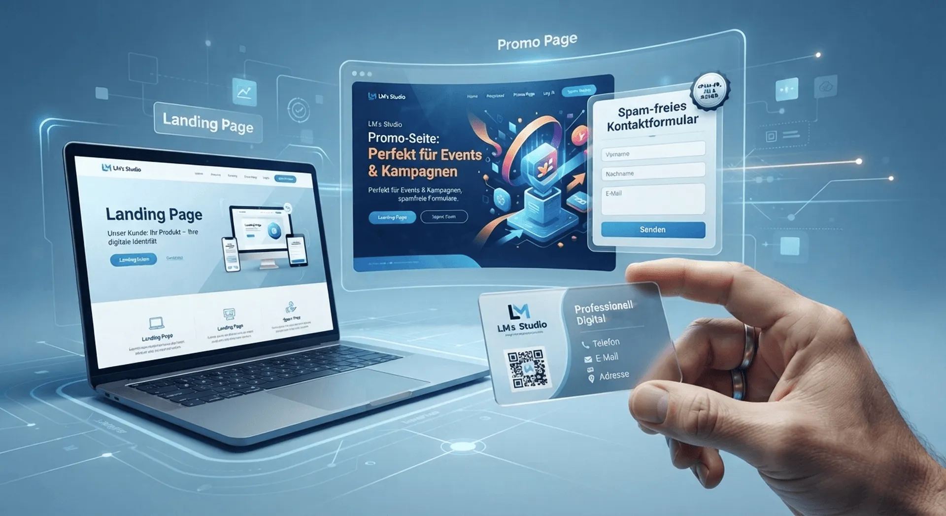 Schnell und einfach Ihr Internetauftritt online setzen!